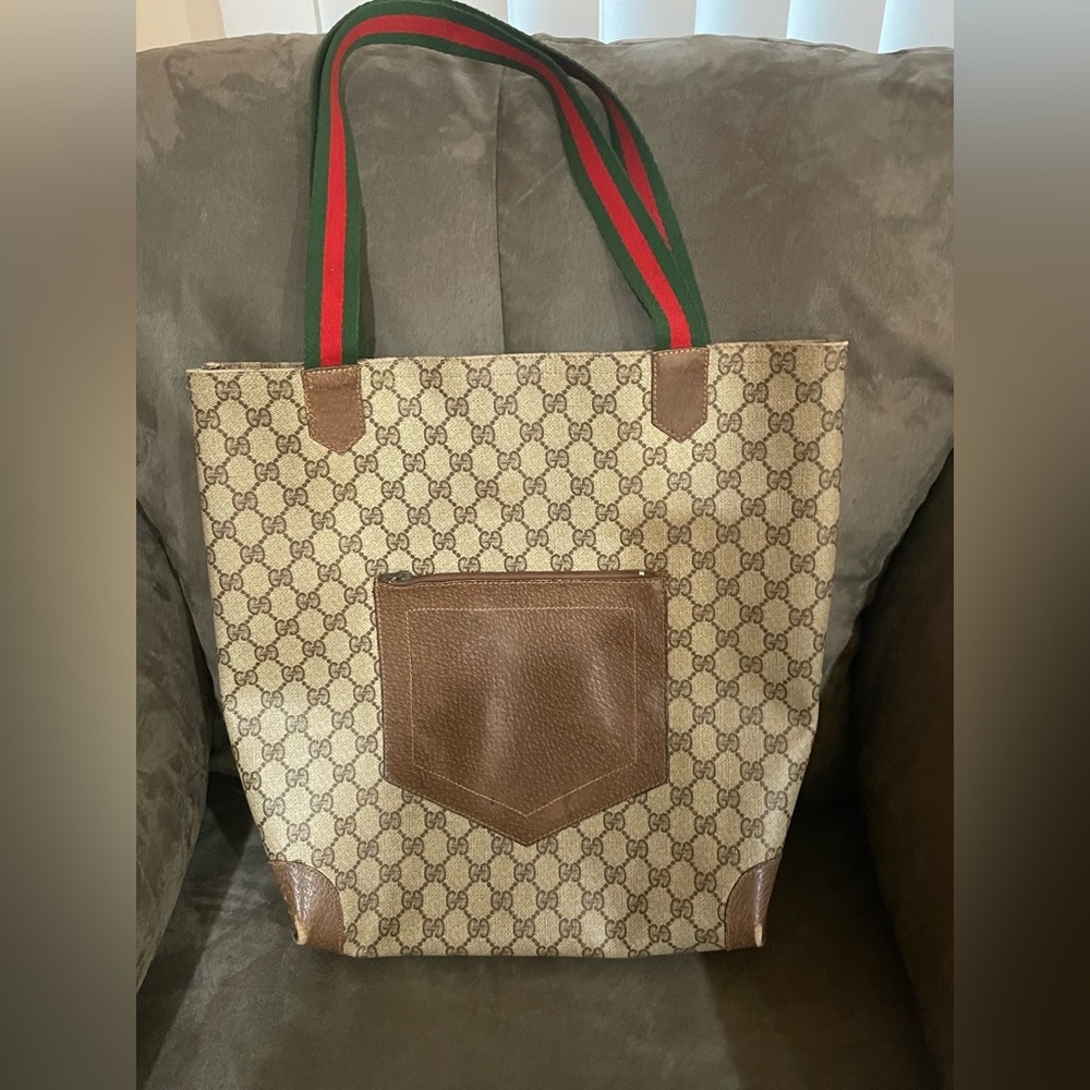 Vintage Gucci Tote Bag